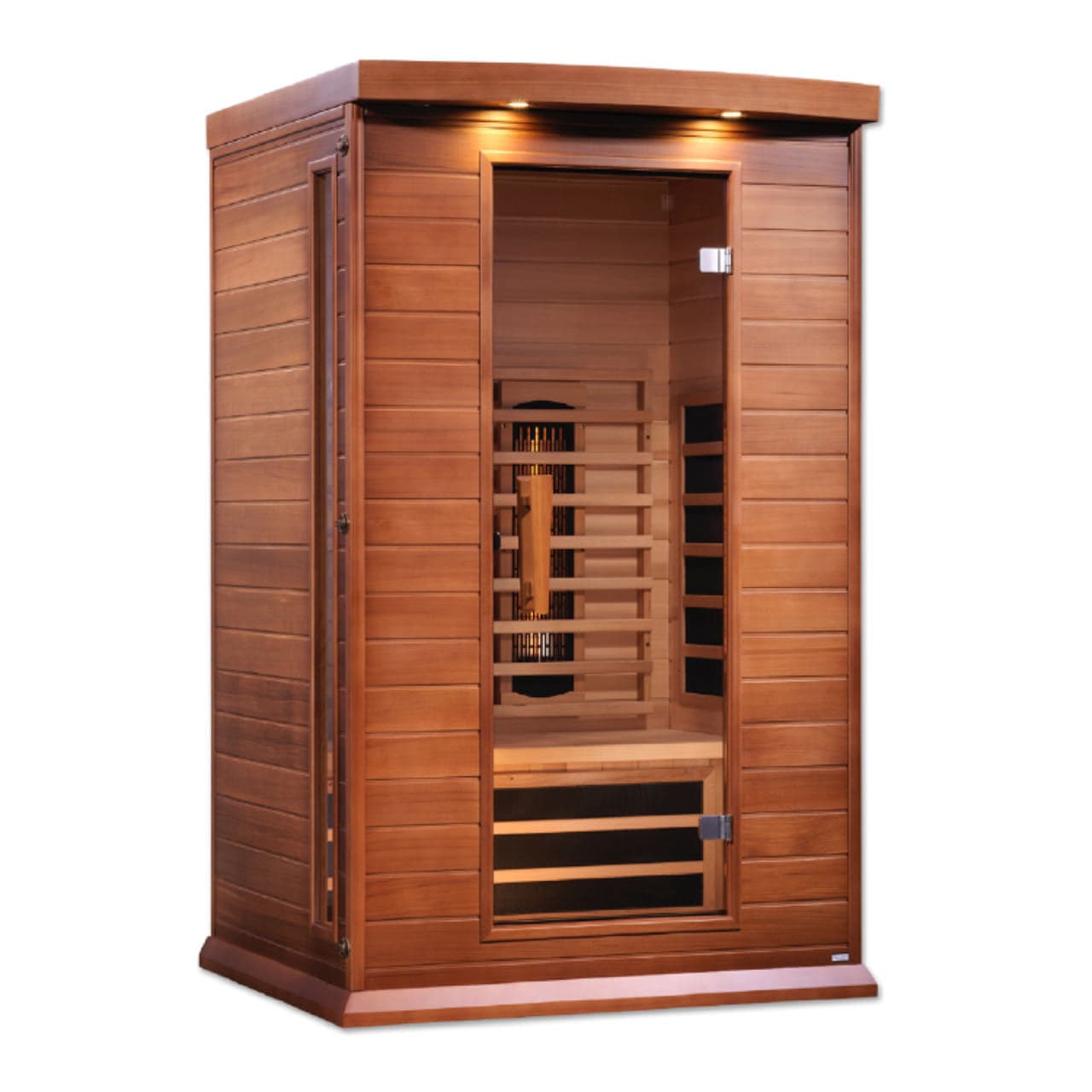 Maxxus 2-Person Full Spectrum Near-Zero EMF Infrared Sauna (Canadian Red Cedar)